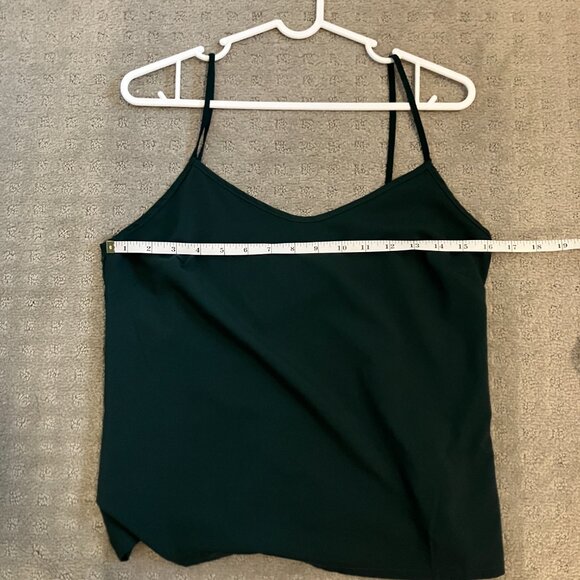 Dark green lace blouse & cami - size S - Picture 10 of 11